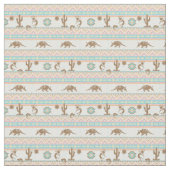 Südwestlich weiche Pastellstreifen kleine Drucke Stoff (Nahaufnahme)