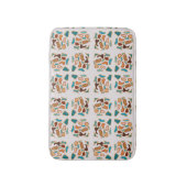 Südwestliche Abstrakte Erde Tone Art Badematte (Vorderseite Vertikal)