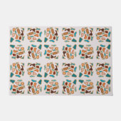 Südwestliche Abstrakte Erde Tone Art Fußmatte (Vorderseite)