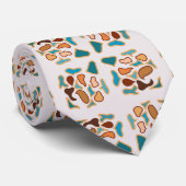 Südwestliche Abstrakte Erde Tone Art Krawatte (Gerollt)