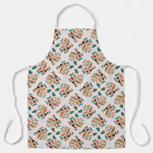 Südwestliche Abstrakte Erde Tone Art Schürze