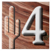 Südwestliche Adressnummer (Anfrage) Fliese (Vorderseite)