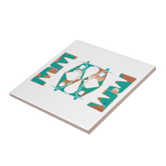 Südwestliche Art Fliese (Seite)