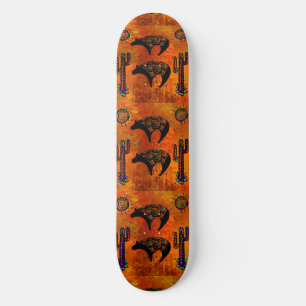 Südwestliche Bärenkunst Skateboard