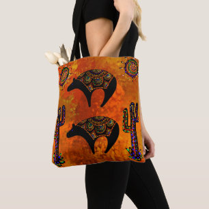 Südwestliche Bärenkunst Tasche