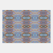 Südwestliche Beerenkunst Geschenkpapier Set (Vorderseite)