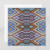 Südwestliche Beerenkunst Mitteilungskarte (Vorne/Hinten)