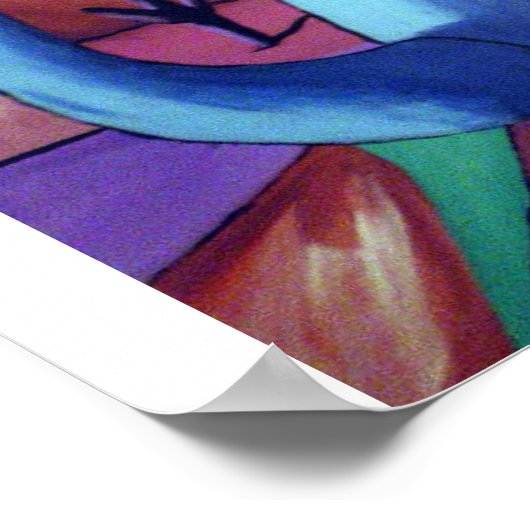 Südwestliche Blues Poster (Ecke)