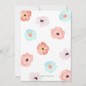 Südwestliche Chic Cow Skull Geburtstagsparty Einladung (Rückseite)