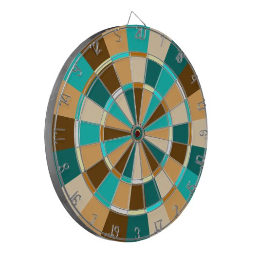 Südwestliche Dekor-Wüste färbt Arizona Dartscheibe (Vorderseite Links)