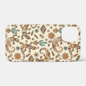 Südwestliche Echsen Case-Mate iPhone Hülle (Rückseite (Horizontal))