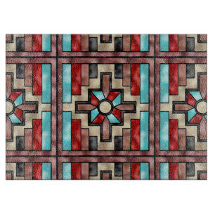 Südwestliche Imitate Glasschnittbrett Schneidebrett