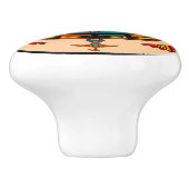 Südwestliche Keramik-Griffe Keramikknauf (Seitenansicht)