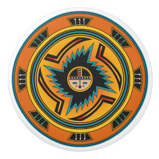 Südwestliche Keramik-Griffe Keramikknauf