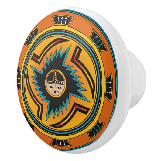 Südwestliche Keramik-Griffe Keramikknauf (Rechts)