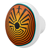 Südwestliche Keramik-Griffe Keramikknauf (Rechts)