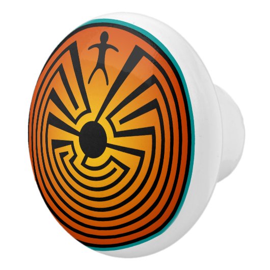 Südwestliche Keramik-Griffe Keramikknauf (Rechts)