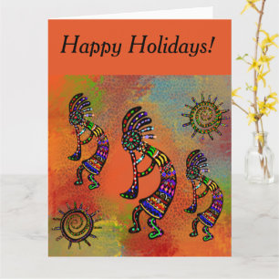 SÜDWESTLICHE KOKOPELLI-KUNST        KARTE