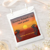 Südwestliche Kokopelli-Samenpackung Geschenktütchen (Ausgeschnitten)