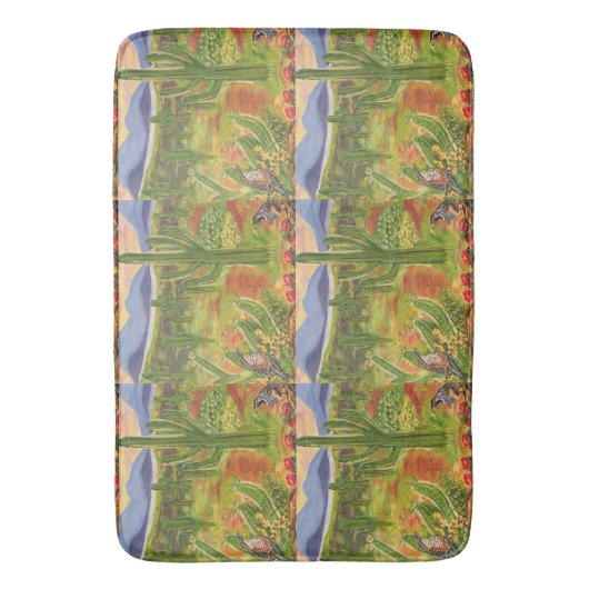 Südwestliche Kunst Badematte (Vorderseite Vertikal)