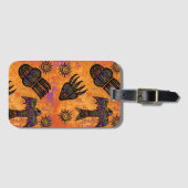 Südwestliche Kunst Gepäckanhänger (Vorderseite (Horizontal))