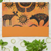 Südwestliche Kunst Geschirrtuch (Gefaltet)