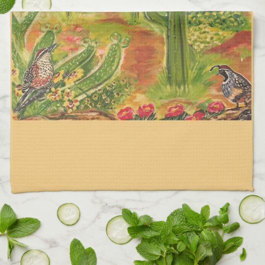 Südwestliche Kunst Geschirrtuch (Gefaltet)