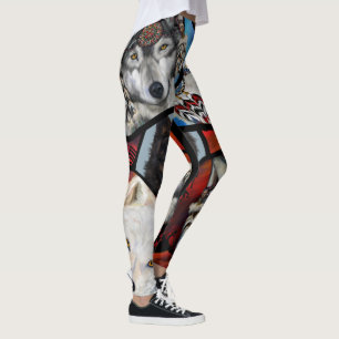 SÜDWESTLICHE KUNST LEGGINGS