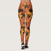 Südwestliche Kunst Leggings (Rückseite)