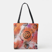 Südwestliche Kunst Tasche (Rückseite)