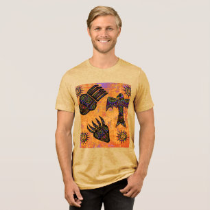 Südwestliche Kunst Tri-Blend Shirt
