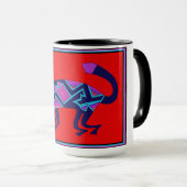 Südwestliche Mimbres Cat Tasse (VorderseiteRechts)