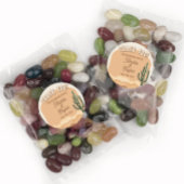 Südwestliche Rustikale Wüste Kaktus Vielen Dank fü Runder Aufkleber