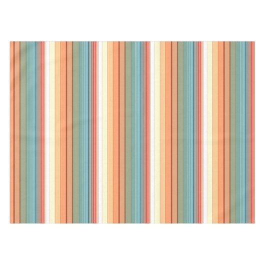 Südwestliche Streifen - Farbmut Tischdecke (Vorderseite (Horizontal))