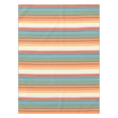 Südwestliche Streifen - Farbmut Tischdecke (Vorderseite)