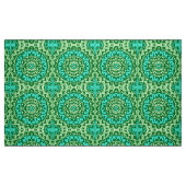 Südwestliche Sun Mandala Batik, Limettengrün Stoff (Fat Quarter (45,7 x 55,9 cm))
