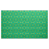 Südwestliche Sun Mandala Batik, Limettengrün Stoff (Yard (91,4 cm))