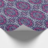 Südwestliche Sun-Mandala, -fuchsie, -marine u. Geschenkpapier (Ecke)