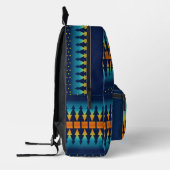 Südwestliche Sunset Pines und Moon Blanket Stil Bedruckter Rucksack (Links)