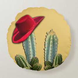 südwestliche Szene Rundes Kissen