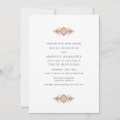 Südwestliche Terracotta-Wüste Einladung (Vorderseite)