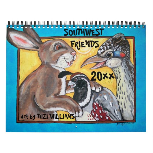 Südwestliche Tierschutzkalender Niedlich jedes Jah Kalender (Titelbild)