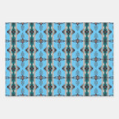 Südwestliche Träume: Ein geometrisches Muster graf Geschenkpapier Set (Vorderseite 3)