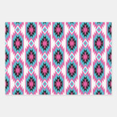 Südwestliche Träume: Ein geometrisches Muster graf Geschenkpapier Set (Vorderseite)