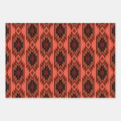 Südwestliche Träume: Ein geometrisches Muster graf Geschenkpapier Set (Vorderseite 2)