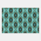 Südwestliche Träume: Ein geometrisches Muster graf Geschenkpapier Set (Vorderseite)