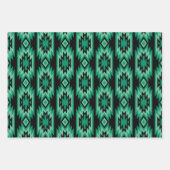 Südwestliche Träume: Ein geometrisches Muster graf Geschenkpapier Set (Vorderseite 3)