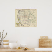 Südwestliche Vereinigte Staaten Poster (Küche)