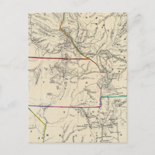 Südwestliche Vereinigte Staaten Postkarte