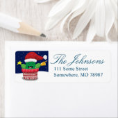 Südwestliche Weihnachtskaktus-Rücksendeadressen-Au (Insitu)